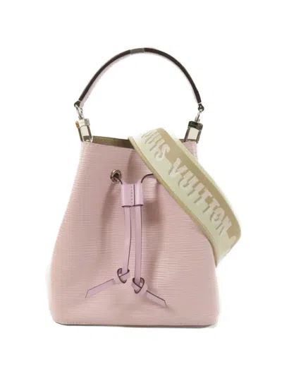 Pre-owned Louis Vuitton Neo Noe Bb Epi Tote Bag In Pink