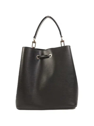 Pre-owned Louis Vuitton Neo Noe Mm Shoulder Bag In Black