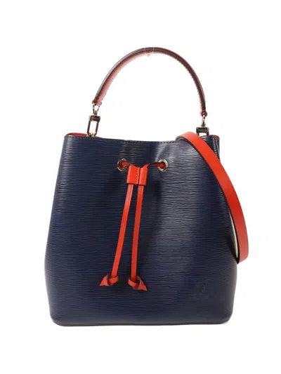 Pre-owned Louis Vuitton Néonoé Bucket Bag In Blue
