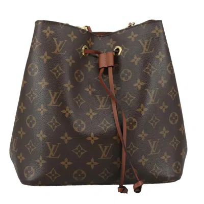 Pre-owned Louis Vuitton Néonoé Canvas Shoulder Bag () In Brown