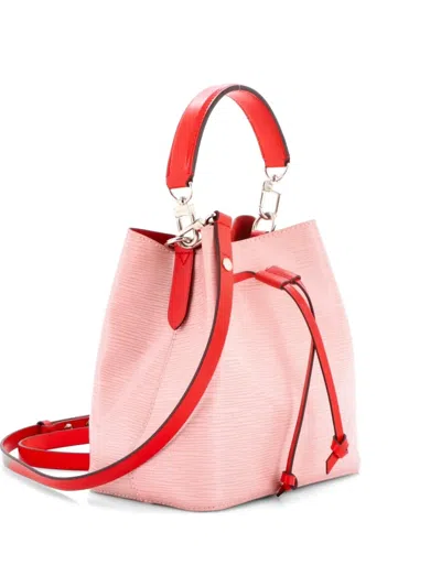 Pre-owned Louis Vuitton Neonoe Handbag Epi Leather Bb Bucket Bag In Pink