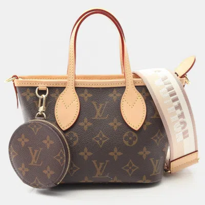 Pre-owned Neverfull Bb Brown Monogram Canvas Shoulder Bag from The Luxury Closet