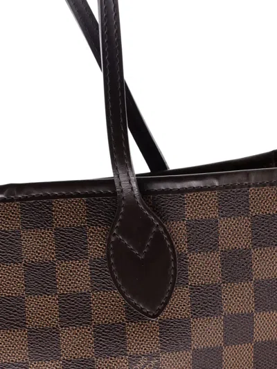 Pre-owned Louis Vuitton Neverfull Damier Gm Tote Bag In Brown