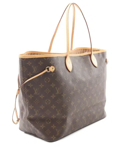 Pre-owned Louis Vuitton Neverfull Gm Shoulder Bag In Brown