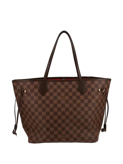 Pre-owned Louis Vuitton Neverfull Handbag In Brown