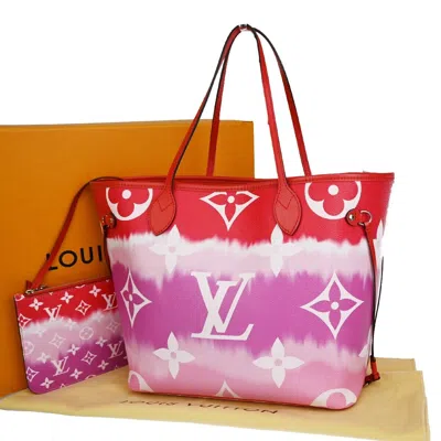 Pre-owned Louis Vuitton Neverfull Mm Canvas Tote Bag () In Multi