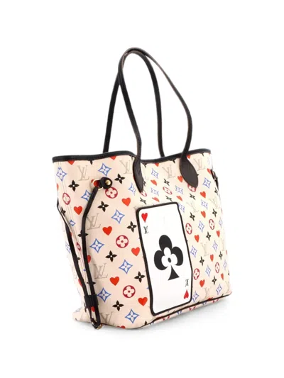 Pre-owned Louis Vuitton Neverfull Nm Limited Edition Game On Multicolor Monogram Mm Tote Bag