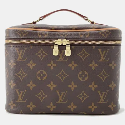 Pre-owned Louis Vuitton Nice Brown 42265 Monogram Size Bb