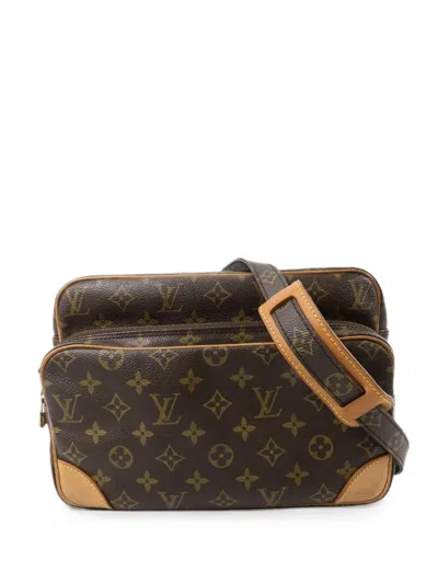 Pre-owned Louis Vuitton Nile Monogram Crossbody Bag In Brown
