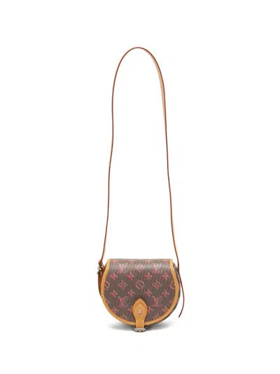 Pre-owned Louis Vuitton Nm Tambourine Monogram Pop Shoulder Bag In Brown