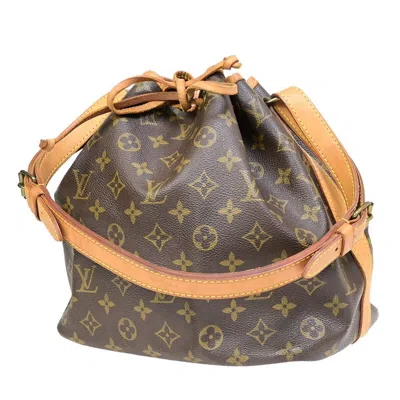 Pre-owned Louis Vuitton Noé Bb Brown Canvas Shoulder Bag ()