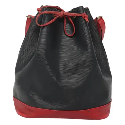 Pre-owned Louis Vuitton Noe Black Leather Shoulder Bag ()