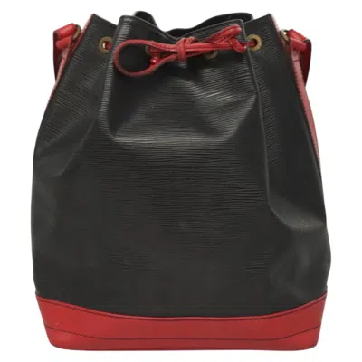 Pre-owned Louis Vuitton Noe Black Leather Shoulder Bag ()