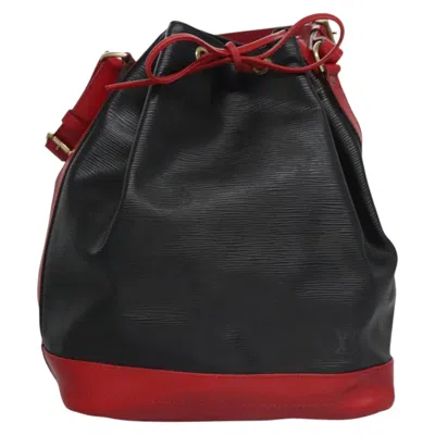 Pre-owned Louis Vuitton Noe Black Leather Shoulder Bag ()