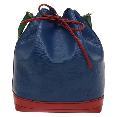 Pre-owned Louis Vuitton Noé Blue Leather Shoulder Bag ()
