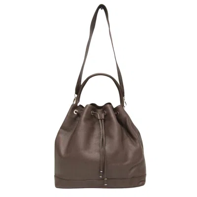 Pre-owned Louis Vuitton Noé Brown Leather Shoulder Bag ()