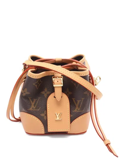 Pre-owned Louis Vuitton Noe Perth Shoulder Bag In Brown
