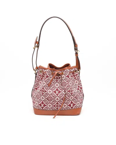 Pre-owned Louis Vuitton Noé Petit Bordeaux Since 1854 Bag In Burgundy