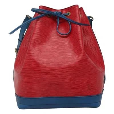 Pre-owned Louis Vuitton Noe Red Leather Shoulder Bag ()