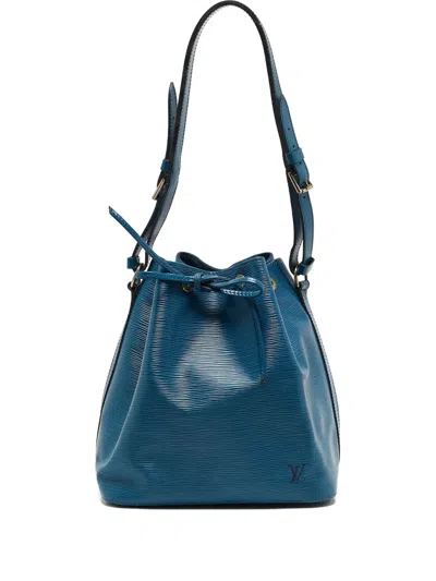 Pre-owned Louis Vuitton Noé Shoulder Bag In Blue