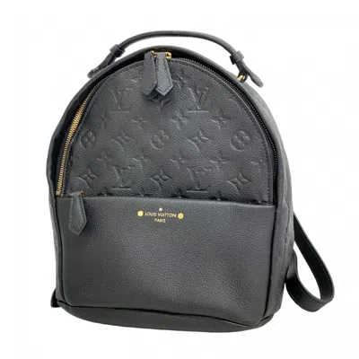 Pre-owned Louis Vuitton Noir Backpack ()