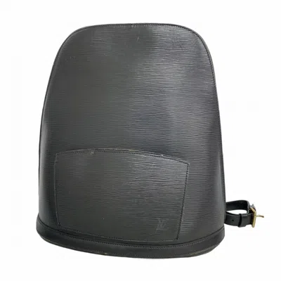Pre-owned Louis Vuitton Noir Backpack ()