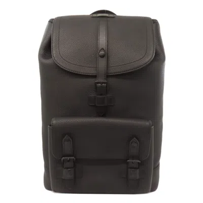 Pre-owned Louis Vuitton Noir Backpack () In Black