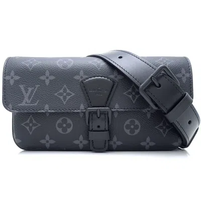 Pre-owned Louis Vuitton Noir Canvas Shoulder Bag ()