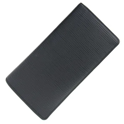 Pre-owned Louis Vuitton Noir Long Wallet (bi-fold) ()