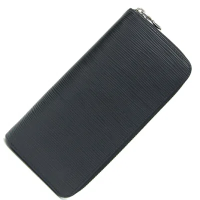 Pre-owned Louis Vuitton Noir Long Wallet (bi-fold) ()