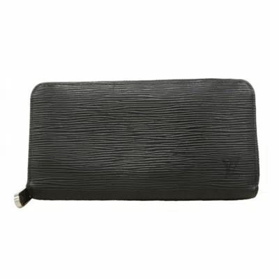 Pre-owned Louis Vuitton Noir Long Wallet (bi-fold) ()