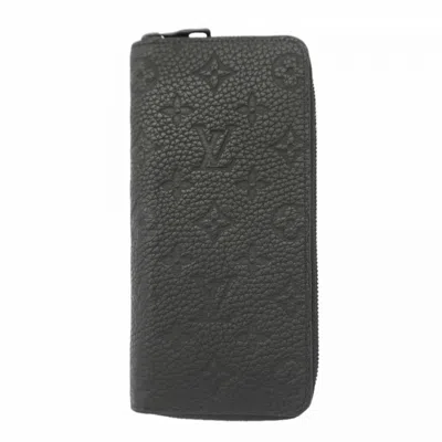 Pre-owned Louis Vuitton Noir Long Wallet (bi-fold) ()