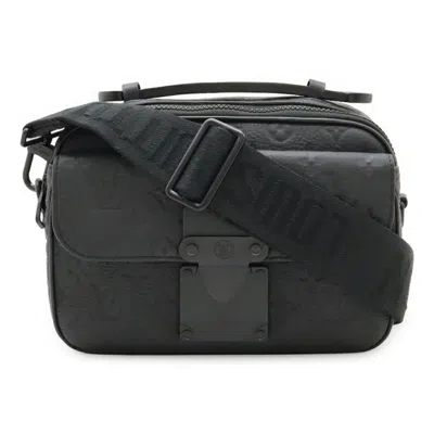 Pre-owned Louis Vuitton Noir Monogram Clutch Bag Shoulder Bag () In Black