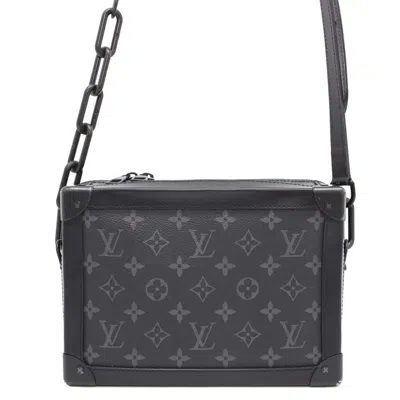 Pre-owned Louis Vuitton Noir Monogram Eclipse Shoulder Bag () In Black