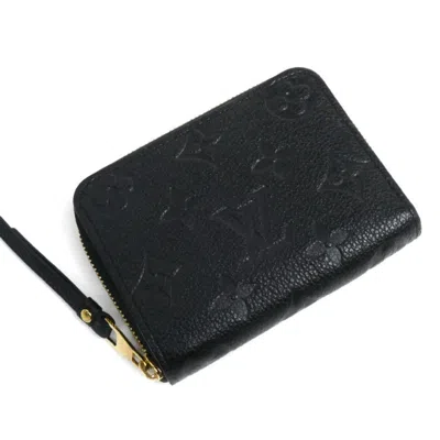 Pre-owned Louis Vuitton Noir Monogram Empreinte Coin Purse/coin Case ()