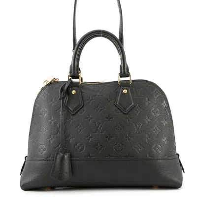 Pre-owned Louis Vuitton Noir Monogram Empreinte Handbag Shoulder Bag () In Black