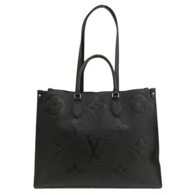 Pre-owned Louis Vuitton Noir Monogram Empreinte Tote Bag ()