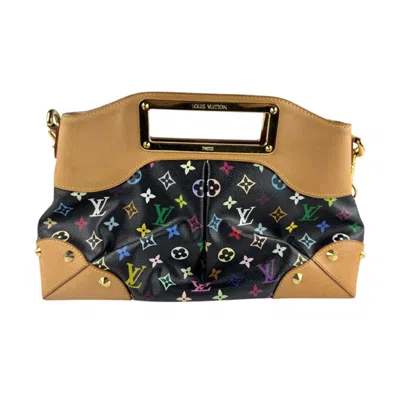 Pre-owned Louis Vuitton Noir Monogram Multicolore Handbag Shoulder Bag () In Black