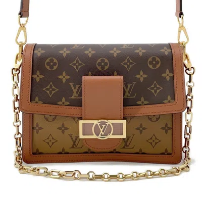 Pre-owned Louis Vuitton Noir Monogram Reverse Monogram Shoulder Bag () In Black