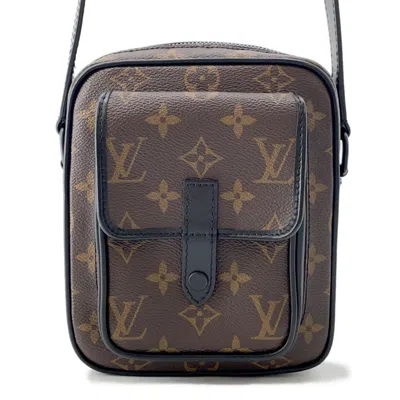 Pre-owned Louis Vuitton Noir Monogram Shoulder Bag () In Black