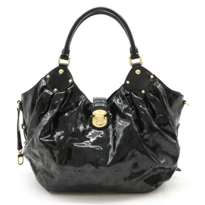 Pre-owned Louis Vuitton Noir Patent Leather Shoulder Bag Tote Bag ()