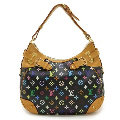 Pre-owned Louis Vuitton Noir Pvc Shoulder Bag () In Black