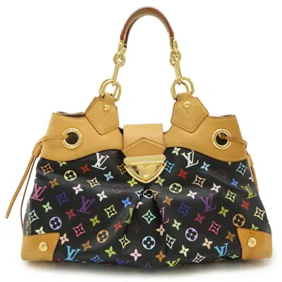 Pre-owned Louis Vuitton Noir Pvc Shoulder Bag Tote Bag () In Black