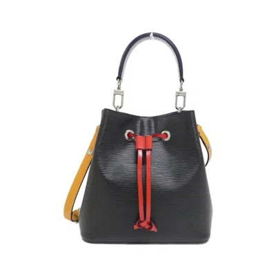Pre-owned Louis Vuitton Noir Saffron Leather Shoulder Bag ()