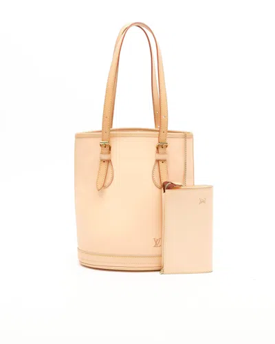 Louis Vuitton Nomad Bucket Pm Bag In Sand
