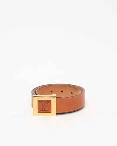 Pre-owned Louis Vuitton Nomad Santur Logo Belt