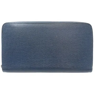 Pre-owned Louis Vuitton Ocean Leather Long Wallet (bi-fold) ()