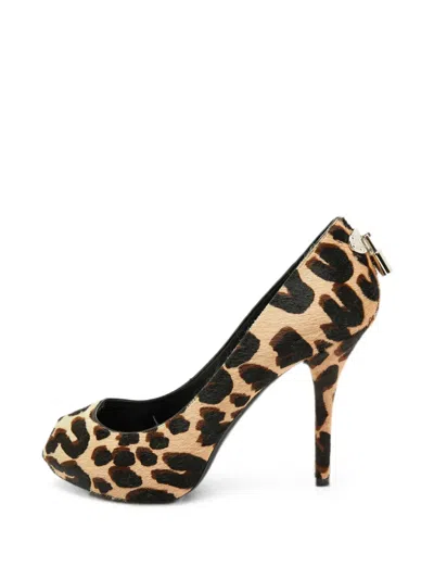 Pre-owned Louis Vuitton Oh Really! Heeled Pumps In Brown