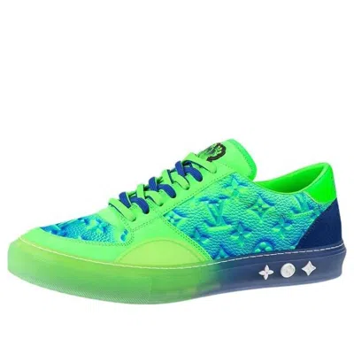 Pre-owned Louis Vuitton Ollie Richelieu Sneakers 'green'