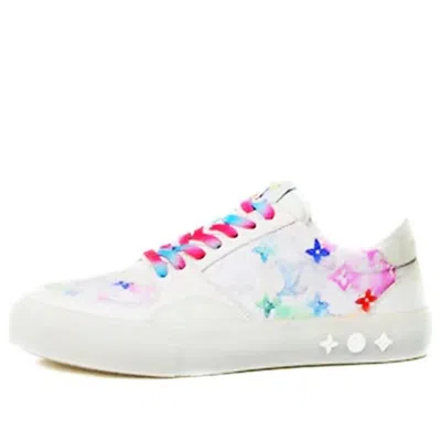 Pre-owned Louis Vuitton Ollie Sneakers 'white With Colorful Monogram'